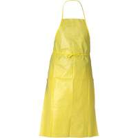 KleenGuard A70 Chemical Spray Protection Apron, Polyethylene, 44" L x 29" W, Yellow Checker Industrial Ltd.