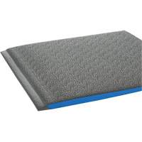 Wear-Bond Comfort-King Ergonomic Mats, Pebbled, 2' x 3' x 9/16", Grey, Vinyl Foam Checker Industrial Ltd.