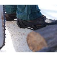 Brass Stride&reg; Non-Sparking Ice Cleats, Brass, Stud Traction, Small Checker Industrial Ltd.