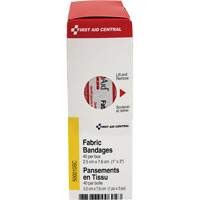 Recharge de bandages adh&eacute;sifs SmartCompliance, Rectangulaire/carr&eacute;e, 3", Tissu, Non st&eacute;rile Checker Industrial Ltd.