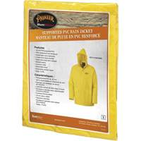 577J Veste imperm&eacute;able, Polyester/PVC, Petit, Jaune Checker Industrial Ltd.