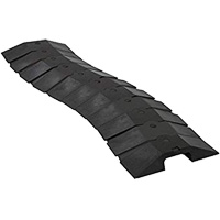 Medium Ultra-Sidewinder Cable Protection System avec capuchons, 33" x 9,8" x 1,4", 260 lb (0,13 tonnes) Checker Industrial Ltd.