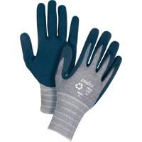 Gants &eacute;cologiques enduits et l&eacute;gers, 7, R&ecirc;vetement Mousse de nitrile, Calibre 15, Enveloppe en Polyester/rPET Checker Industrial Ltd.