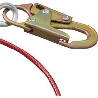 AS-21210-6 6' Cable Anchor with Snap Hook & O-Ring, Sling, Temporary Use Checker Industrial Ltd.
