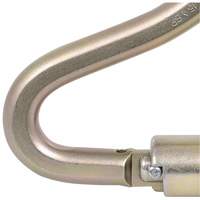CP-04011-1 Zinc Plated Carabiner with 2" Gate Opening, Steel Checker Industrial Ltd.