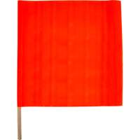 Traffic Safety Flag, Mesh, With Handle Checker Industrial Ltd.