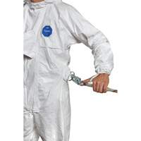 Harness-Compatible Disposable Coverall, Small, White, Tyvek&reg; 500 Checker Industrial Ltd.