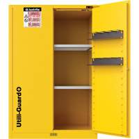 Armoire de s&eacute;curit&eacute; pour produits inflammables Utili-Guard+, 45 gal., 2 Porte(s), 43" La x 65" h x 22" p Checker Industrial Ltd.