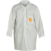 ProShield&reg; 60 Lab Coat, Microporous/Polypropylene, White, Medium Checker Industrial Ltd.