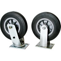 Extra Large Tote with 8" Wheels, 223 US gal. Capacity Checker Industrial Ltd.