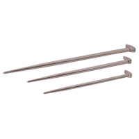 Rolling Head Pry Bar Set, 3 Pcs. Checker Industrial Ltd.