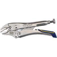 Fast Release Locking Pliers with Wire Cutter, 5" Length, Curved Jaw Checker Industrial Ltd.