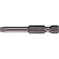 Power Bit, Torx, T-6 Tip, 1/4" Drive Size, 2" Length Checker Industrial Ltd.