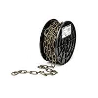 Decorator Chain, Carbon Steel, #10 x 40' (12.2 m) L, 35 lbs. (0.0175 tons) Load Capacity Checker Industrial Ltd.