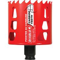 Wood & Metal Hole Saw, 2-3/4", 2-3/8" Depth of Cut, Carbide Checker Industrial Ltd.