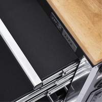 HDRC5212 HD Series Roller Cabinet, 12 Drawers, 51-1/4" W x 21" D x 40-3/10" H, Black Checker Industrial Ltd.