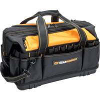 Professional 20" Tool Bag, Nylon, 33 Pockets, Black/Orange Checker Industrial Ltd.