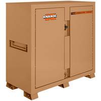 Model 112 Jobsite Cabinet with Padlock, Steel, 54.9 Cubic Feet, Tan Checker Industrial Ltd.