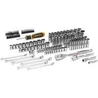 1/4" & 3/8” Drive 90T SAE/Metric Mechanics Hand Tool Set Checker Industrial Ltd.