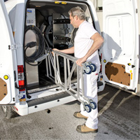 &eacute;chafaudages mobiles - &eacute;chafaudage Mini, Cadre Aluminium, 42" p x 48-1/2" h Checker Industrial Ltd.