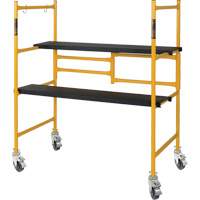 Ensemble de petit &eacute;chafaudage de base de 4' Jobsite Series, Cadre Acier, 41" p x 45-3/4" h Checker Industrial Ltd.