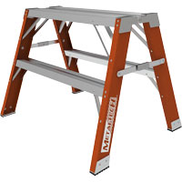 Buildman™ Step-up Workbench, 2' H x 33.5" W x 25.75" D, 300 lbs. Capacity, Fibreglass VD699 | Checker Industrial Ltd.