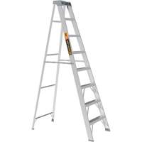 Step Ladder, 8', Aluminum, 225 lbs. Capacity, Type 2 Checker Industrial Ltd.