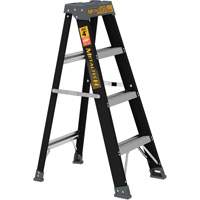 Step Ladder, 4', Fibreglass, 250 lbs. Capacity, Type 1 Checker Industrial Ltd.