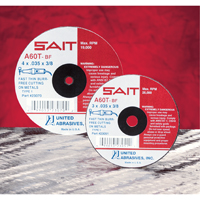 Cut-Off Wheel, 5" x 0.045", 7/8" Arbor, Type 27, Aluminum Oxide/Ceramic, 12200 RPM Checker Industrial Ltd.