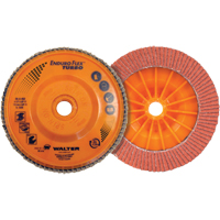 Enduro-Flex Turbo Flap Disc, 4-1/2" x 5/8"-11, Type 27S, 36/60 Grit, Ceramic Checker Industrial Ltd.