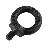 Eye Bolt, 1/8" Dia., 1/2" L, Uncoated Natural Finish, 300 lbs. (0.15 tons) Capacity YC619 | Checker Industrial Ltd.