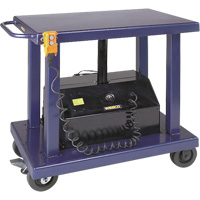 Hydraulic Lift Table, Steel, 24" W x 36" L, 2000 lbs. Capacity ZD867 | Checker Industrial Ltd.
